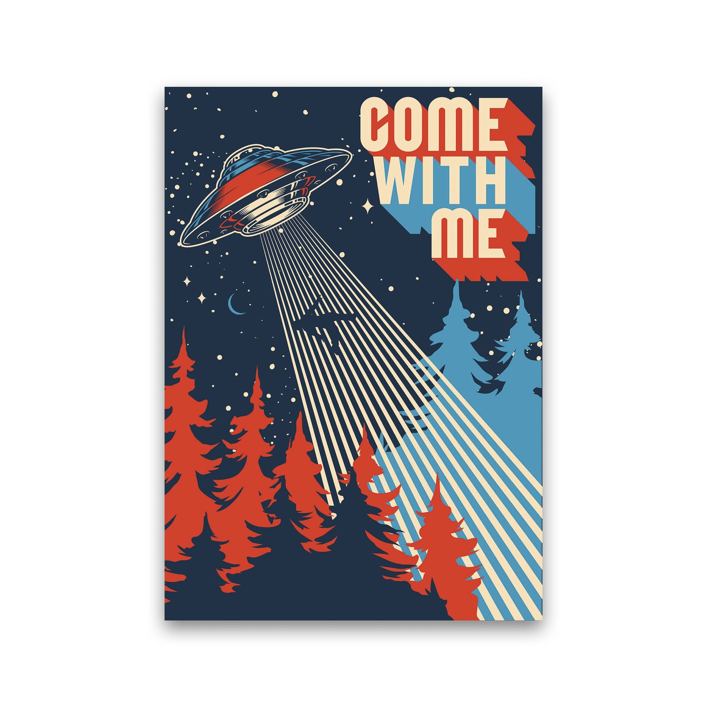 Outer Space Series - #7 Art Print by Jason Stanley Print Only