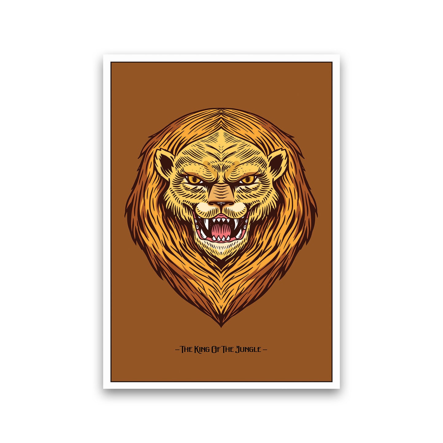The King Of The Jungle Art Print by Jason Stanley Print Only