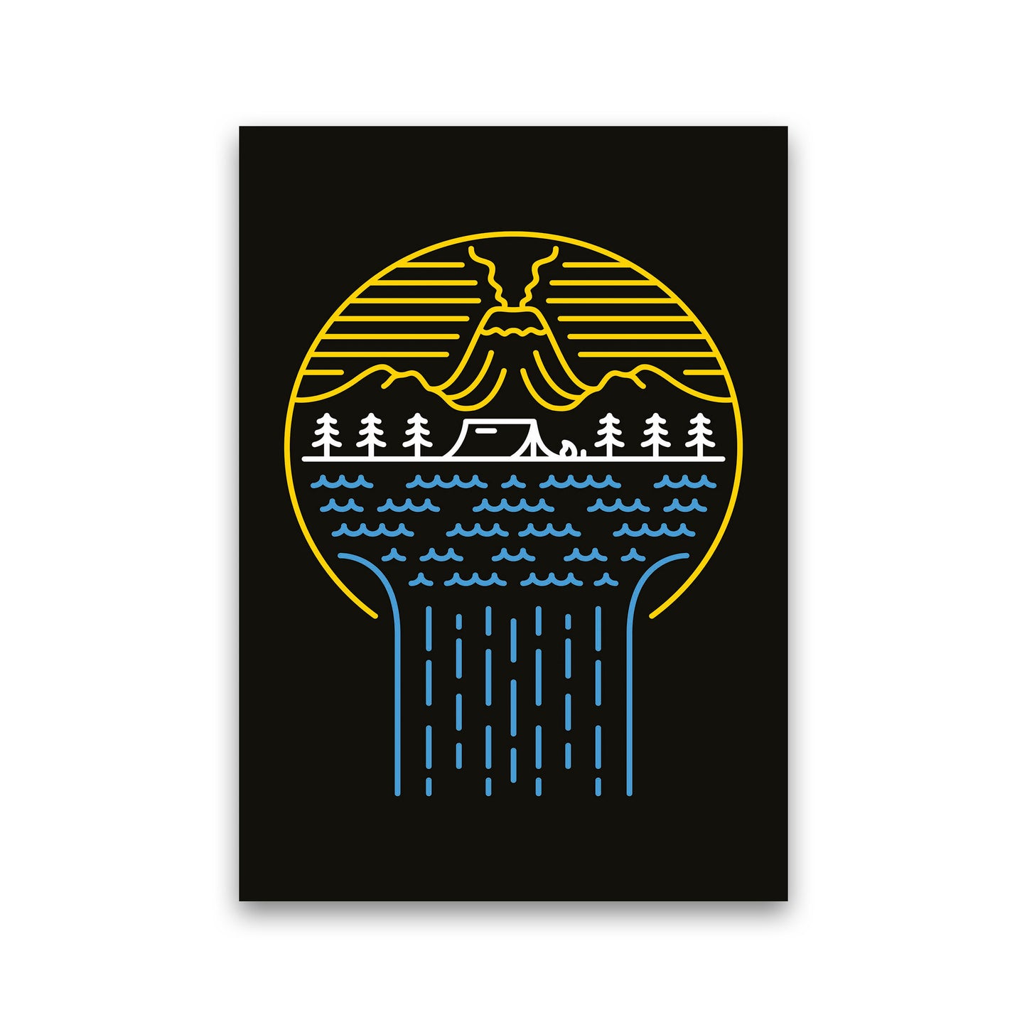 Minimal Nature Vibes Art Print by Jason Stanley Print Only