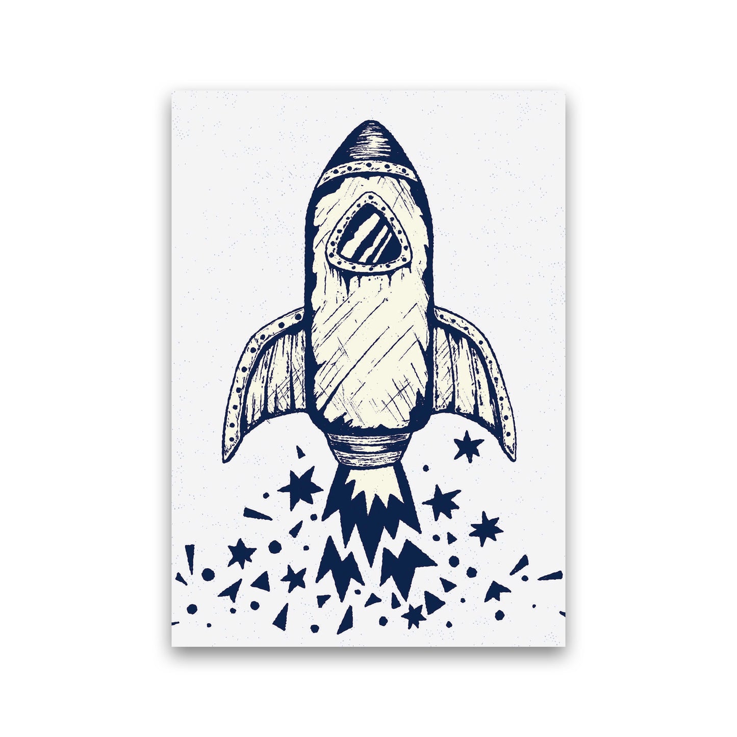 5-4-3-2-1-Blastoff Art Print by Jason Stanley Print Only