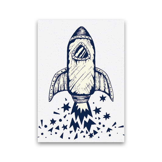 5-4-3-2-1-Blastoff Art Print by Jason Stanley Print Only
