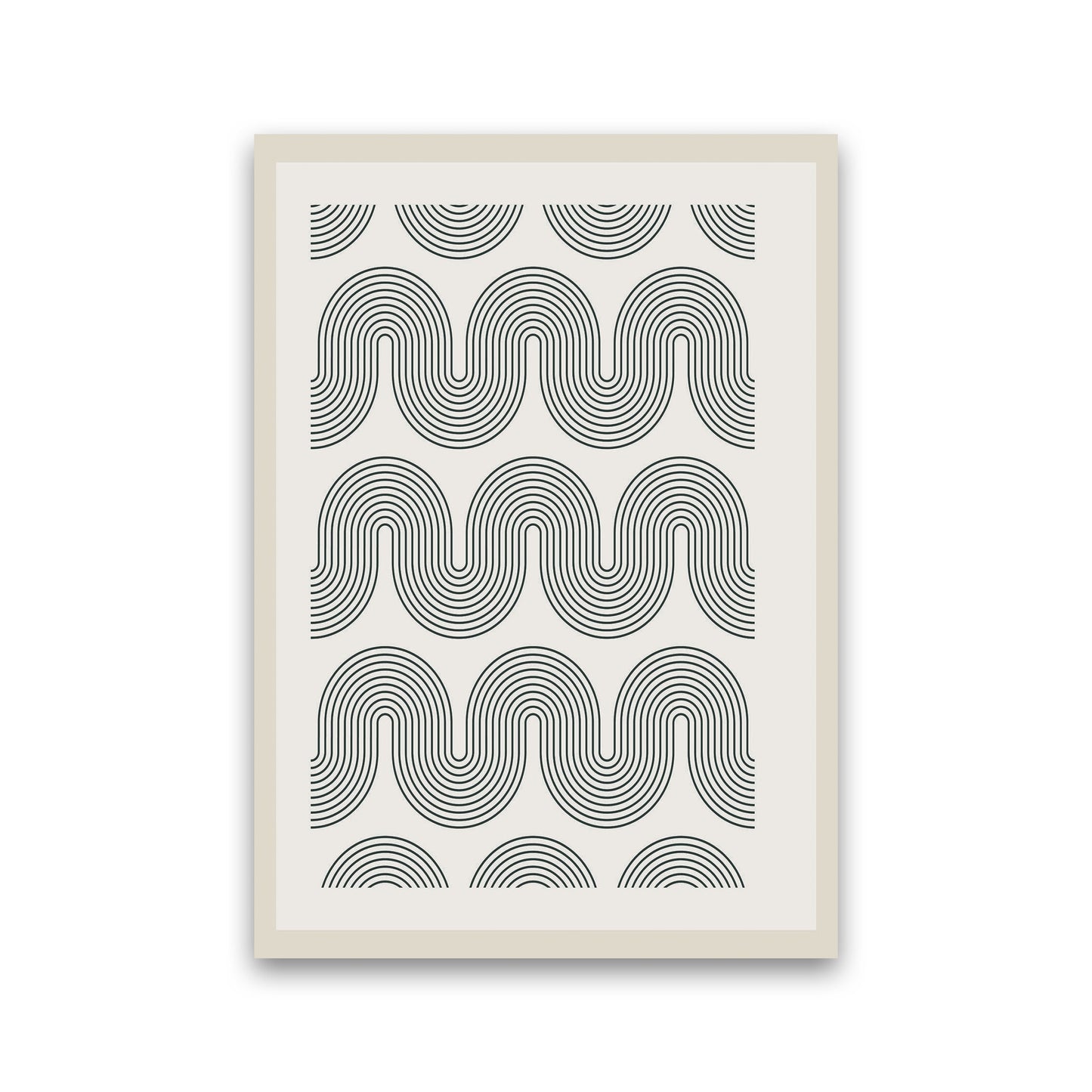 Modern Geometric 2 Art Print by Jason Stanley Print Only