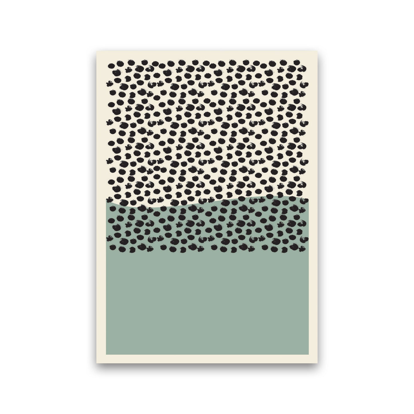 Green Midcentury Art Print by Jason Stanley Print Only