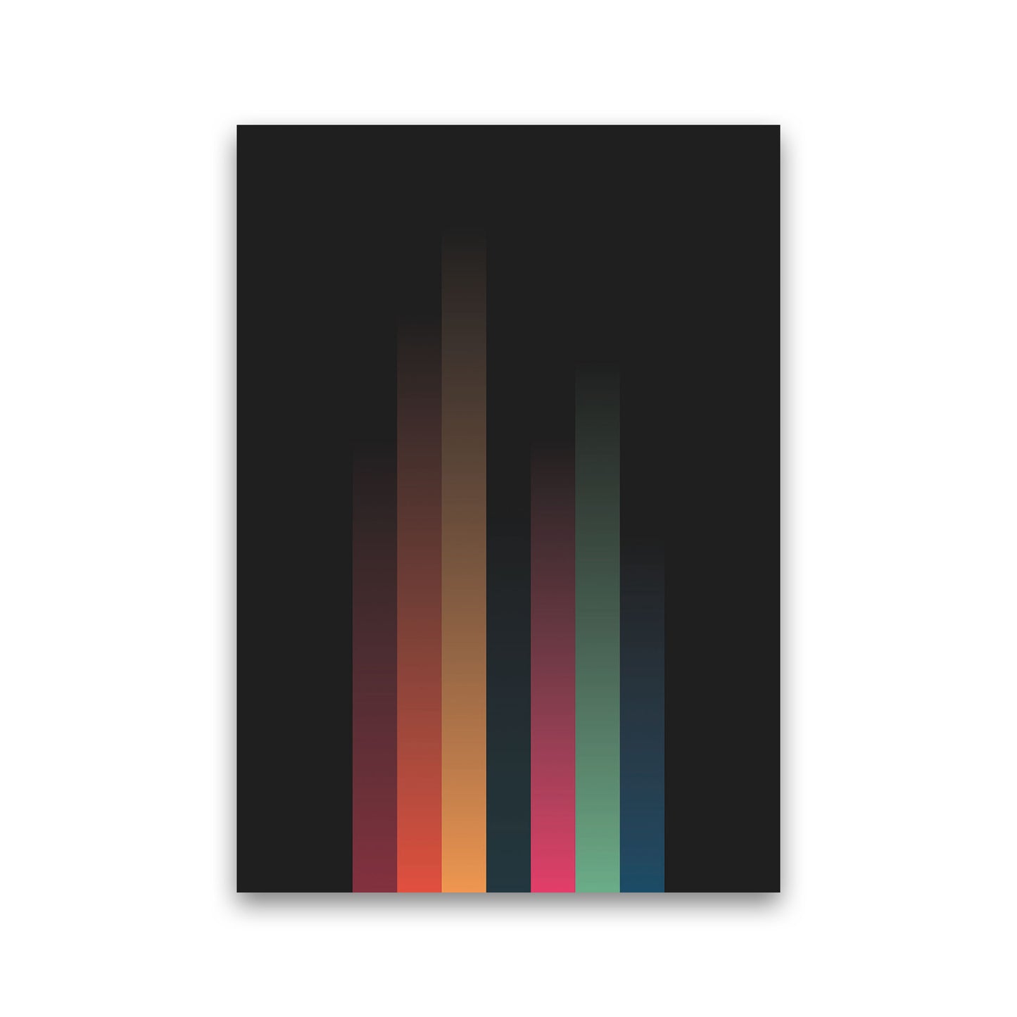 Faded Stripes 3 Art Print by Jason Stanley Print Only
