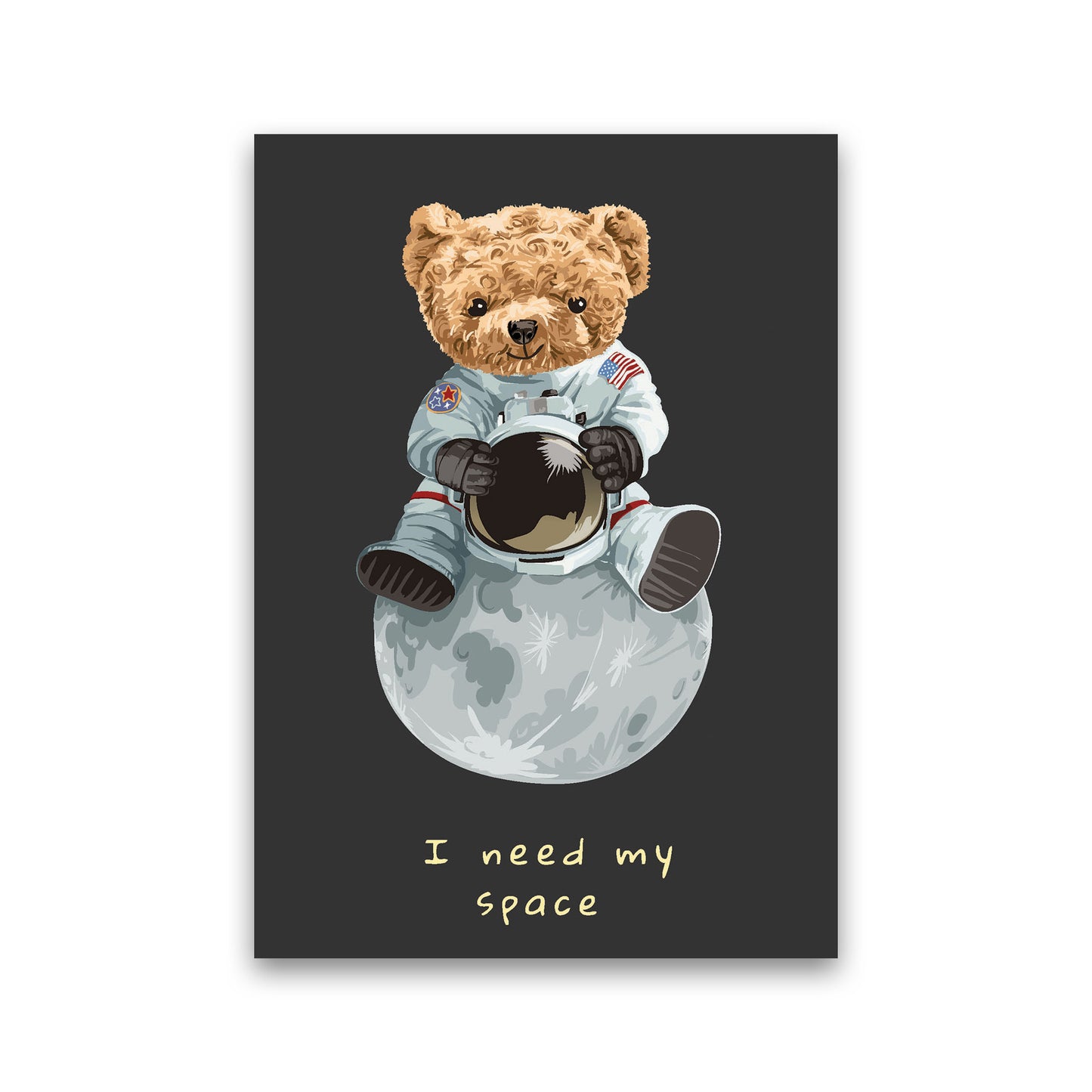 I Need My Space Art Print by Jason Stanley Print Only
