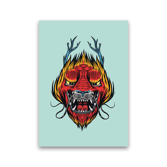 Chinese Dragon Art Print by Jason Stanley Print Only