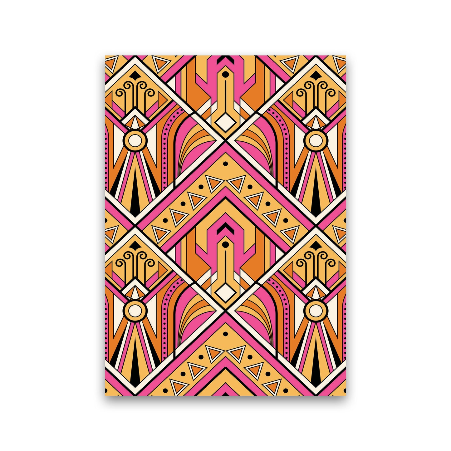 Pink Patterns Art Print by Jason Stanley Print Only
