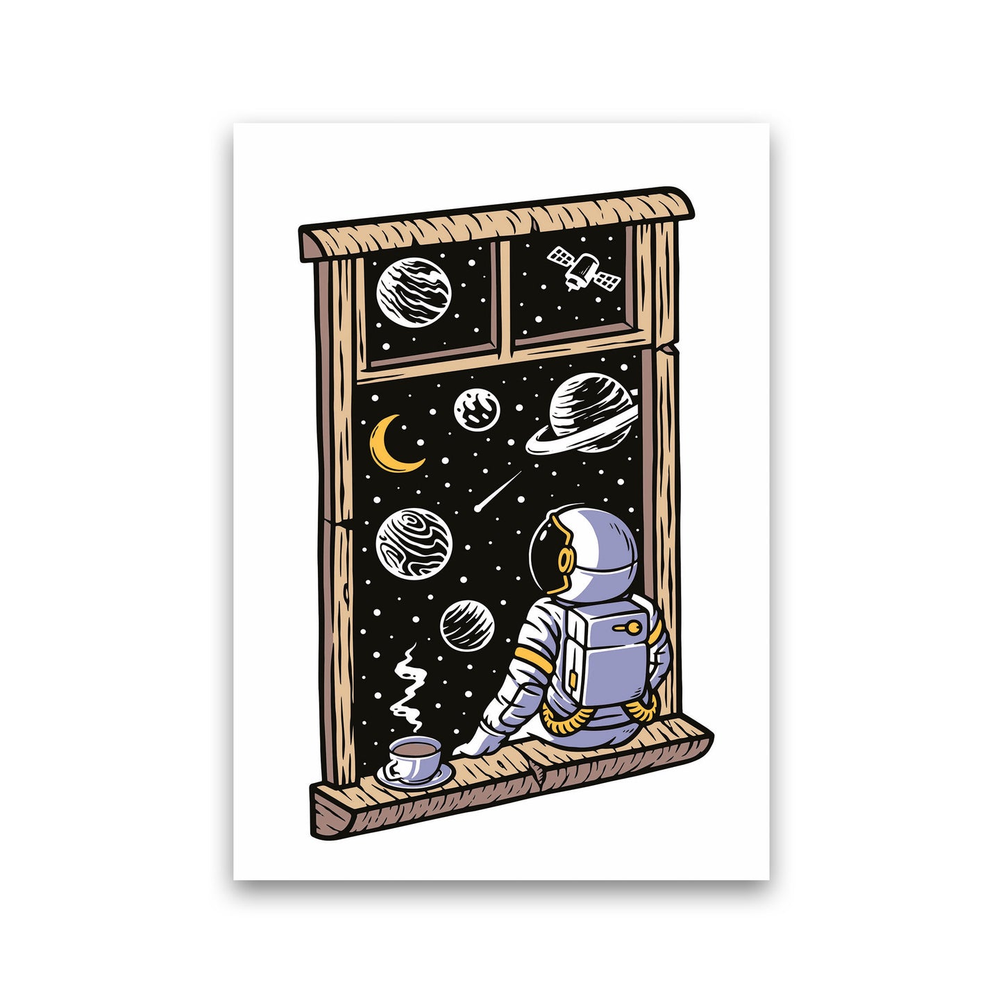 Planet Views Art Print by Jason Stanley Print Only