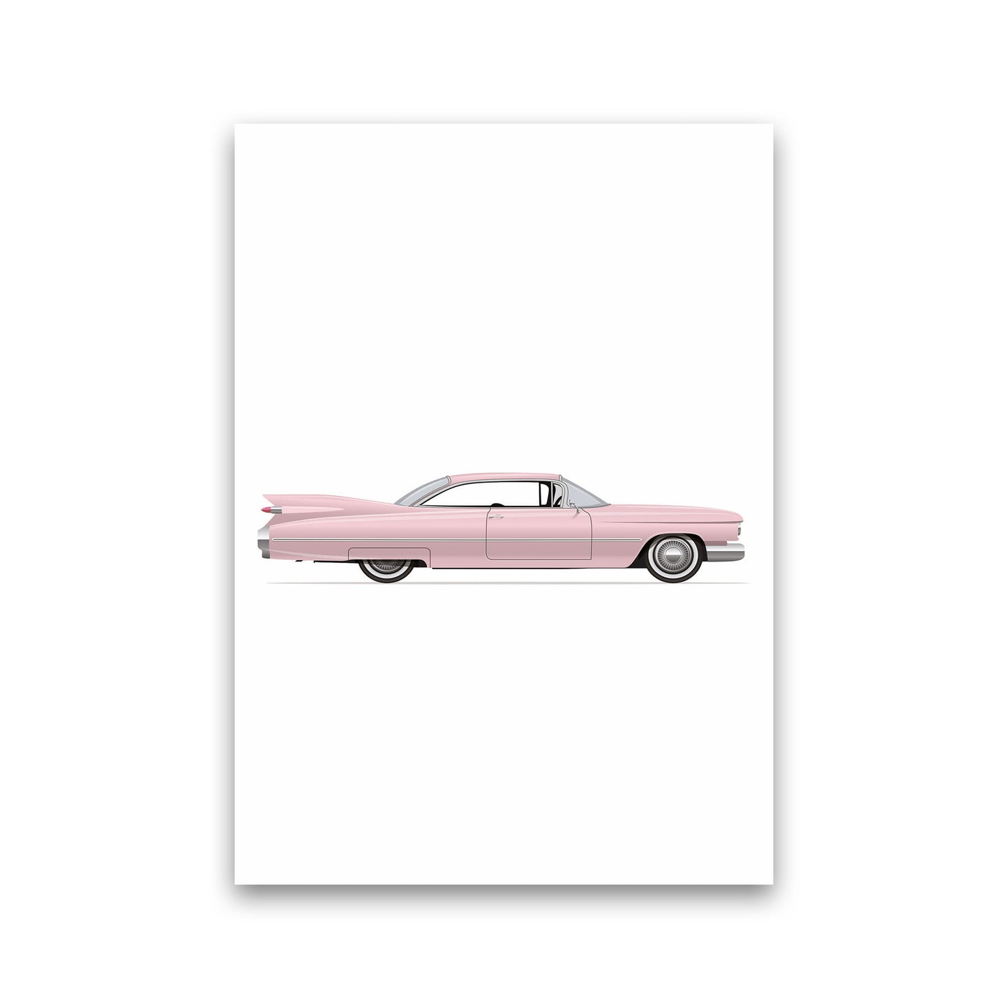 Pink Classic Art Print by Jason Stanley Print Only
