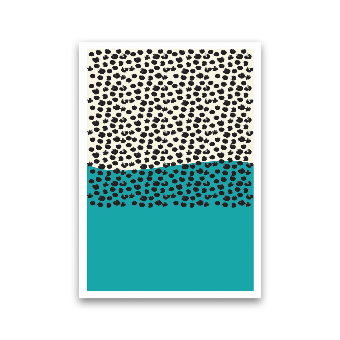 Blue Vibe 2 Art Print by Jason Stanley Print Only