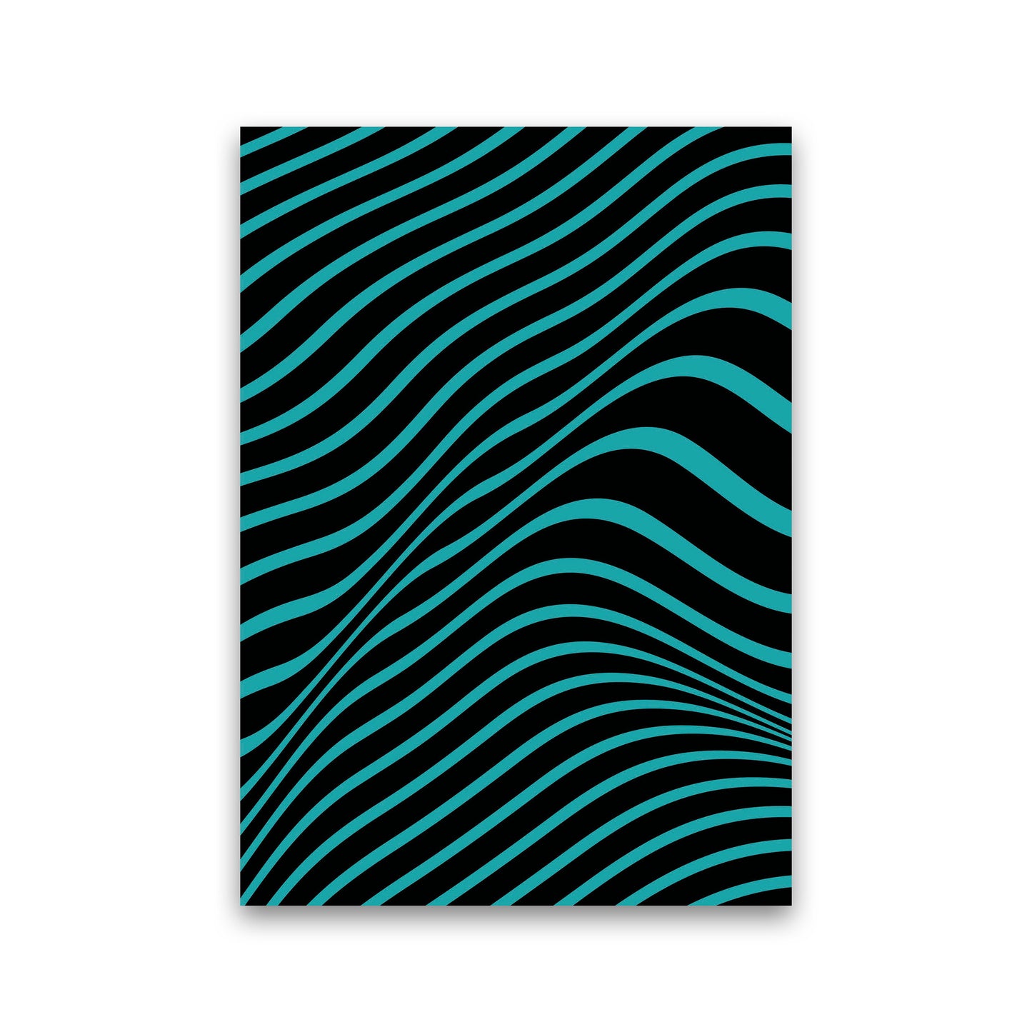 Blue Vibes Art Print by Jason Stanley Print Only