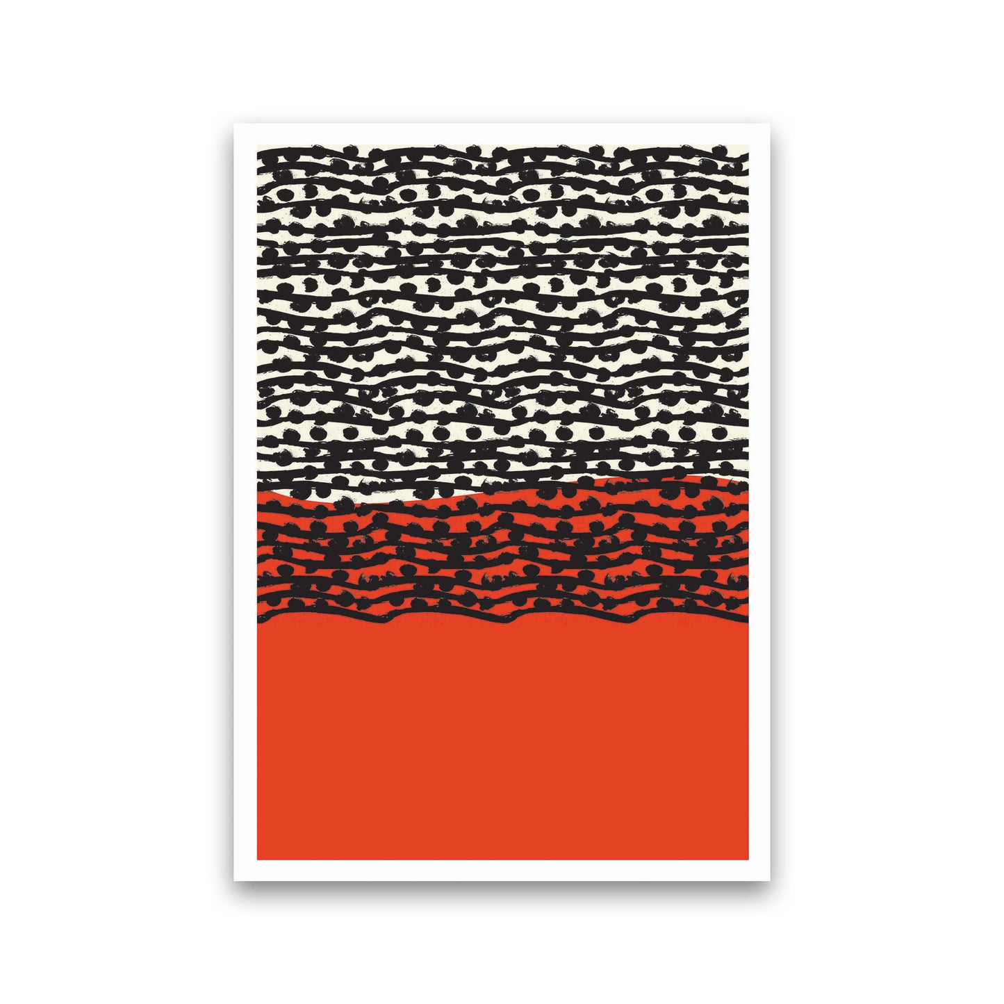 Red Vibe 2 Art Print by Jason Stanley Print Only