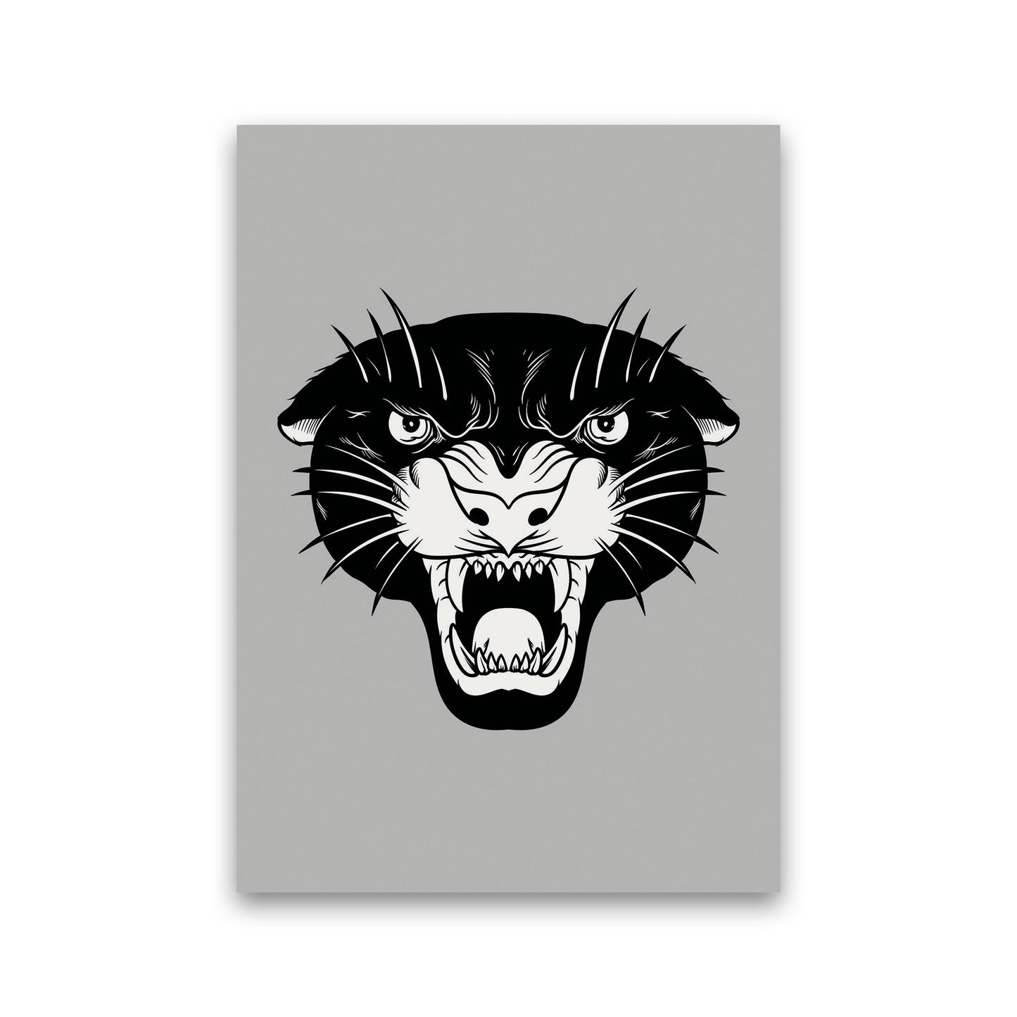 Vintage Panther Art Print by Jason Stanley Print Only