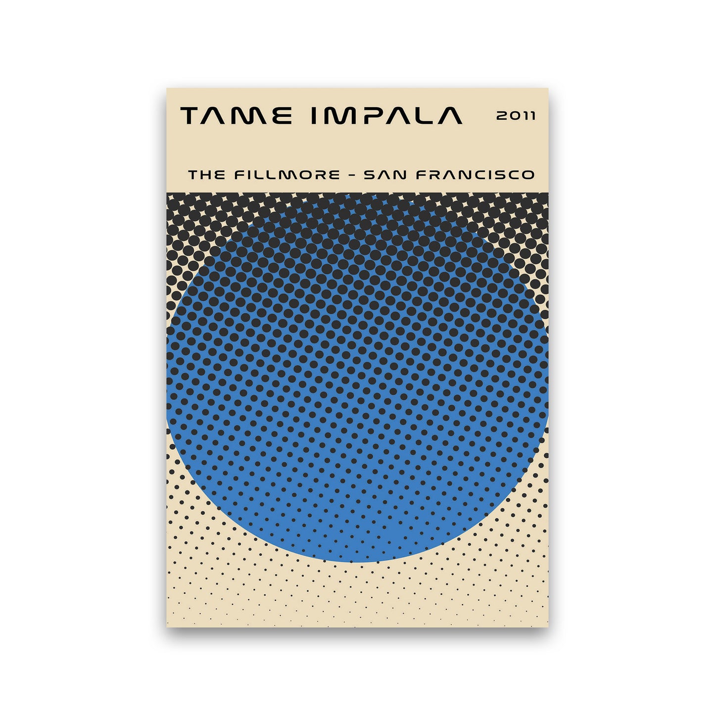 Tame Impala Live In San Francisco Art Print by Jason Stanley Print Only