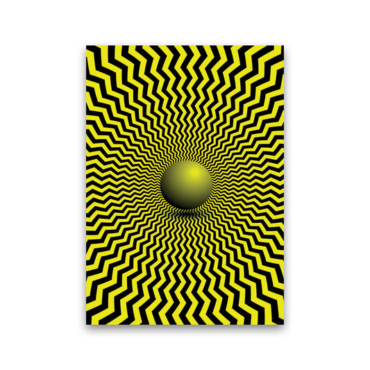 Optical Illusion Art Print by Jason Stanley Print Only