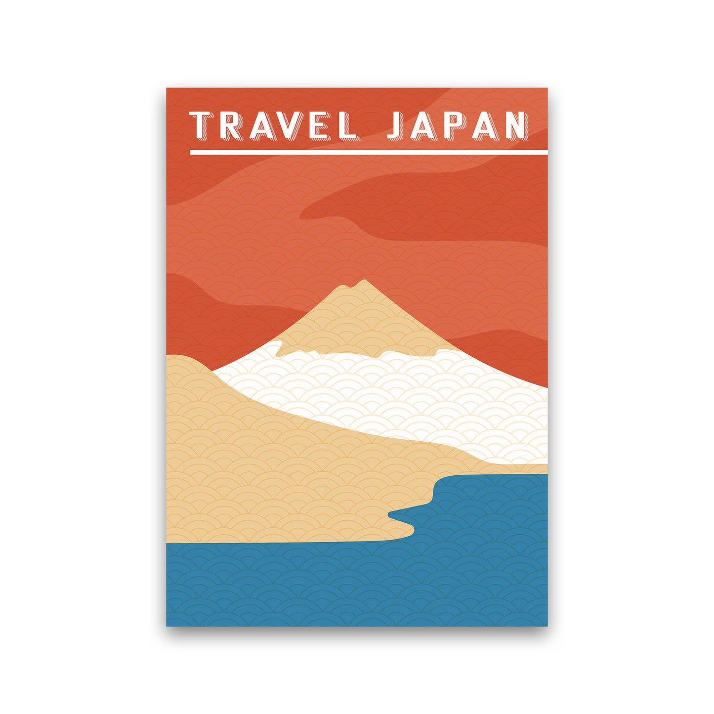 Traval Japan Minimilism II Art Print by Jason Stanley Print Only