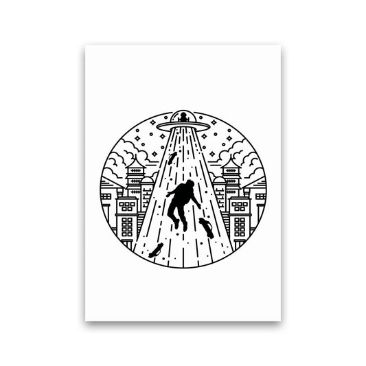 Alien Invasion Art Print by Jason Stanley Print Only