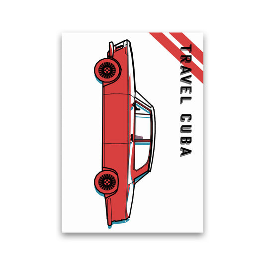 Travel Cuba Art Print by Jason Stanley Print Only