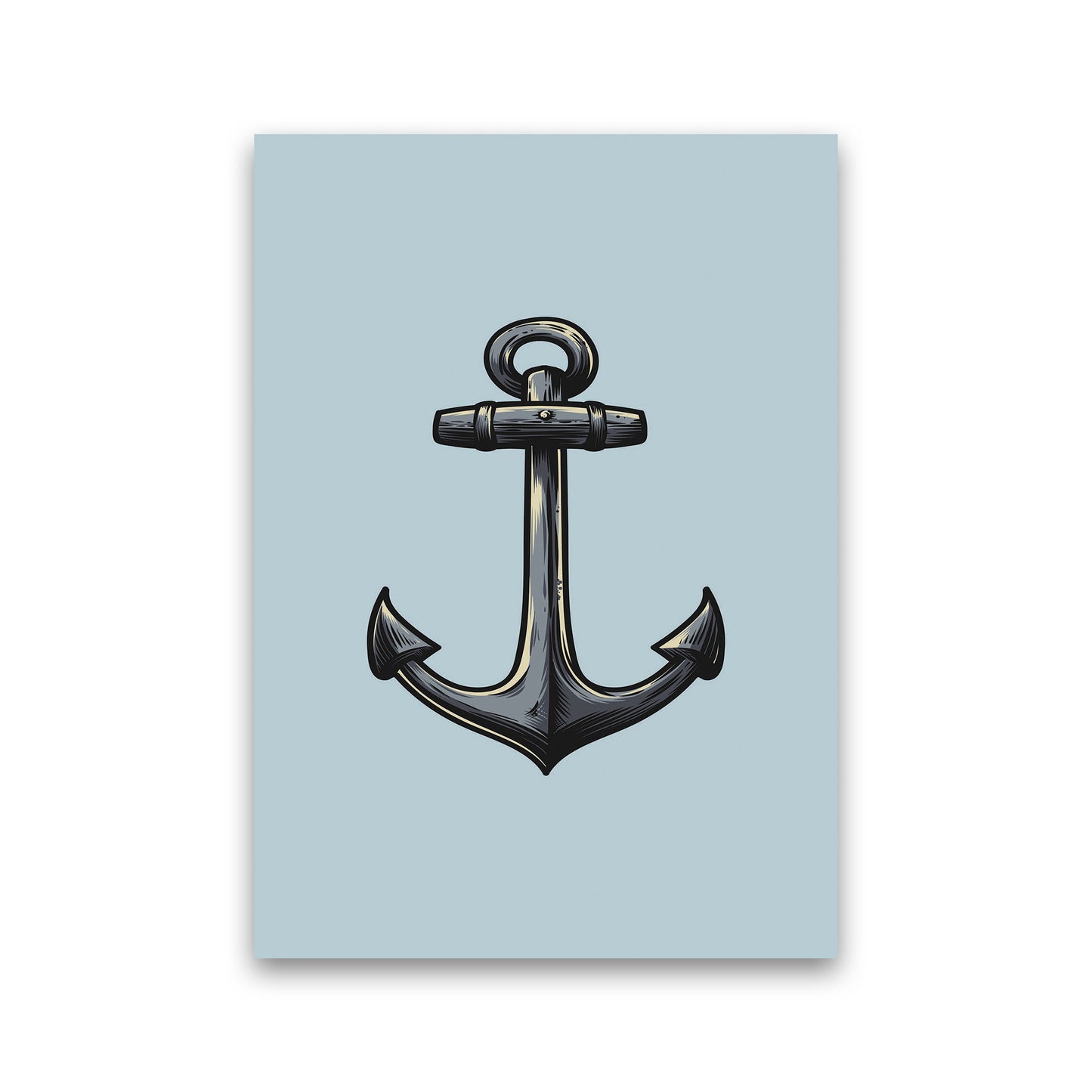 Ship's Anchor Art Print by Jason Stanley Print Only