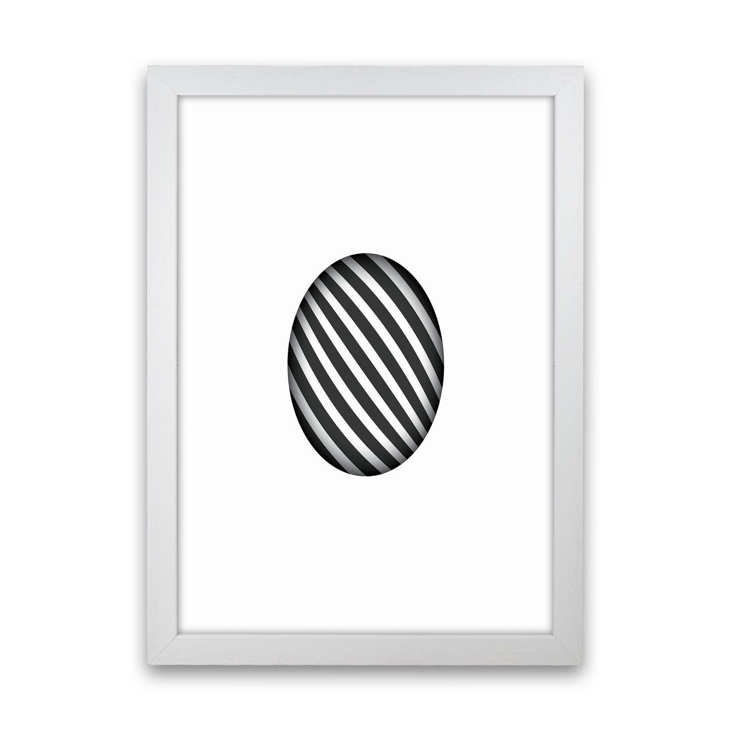 Minimal Geometric Series - 48 Art Print by Jason Stanley White Grain
