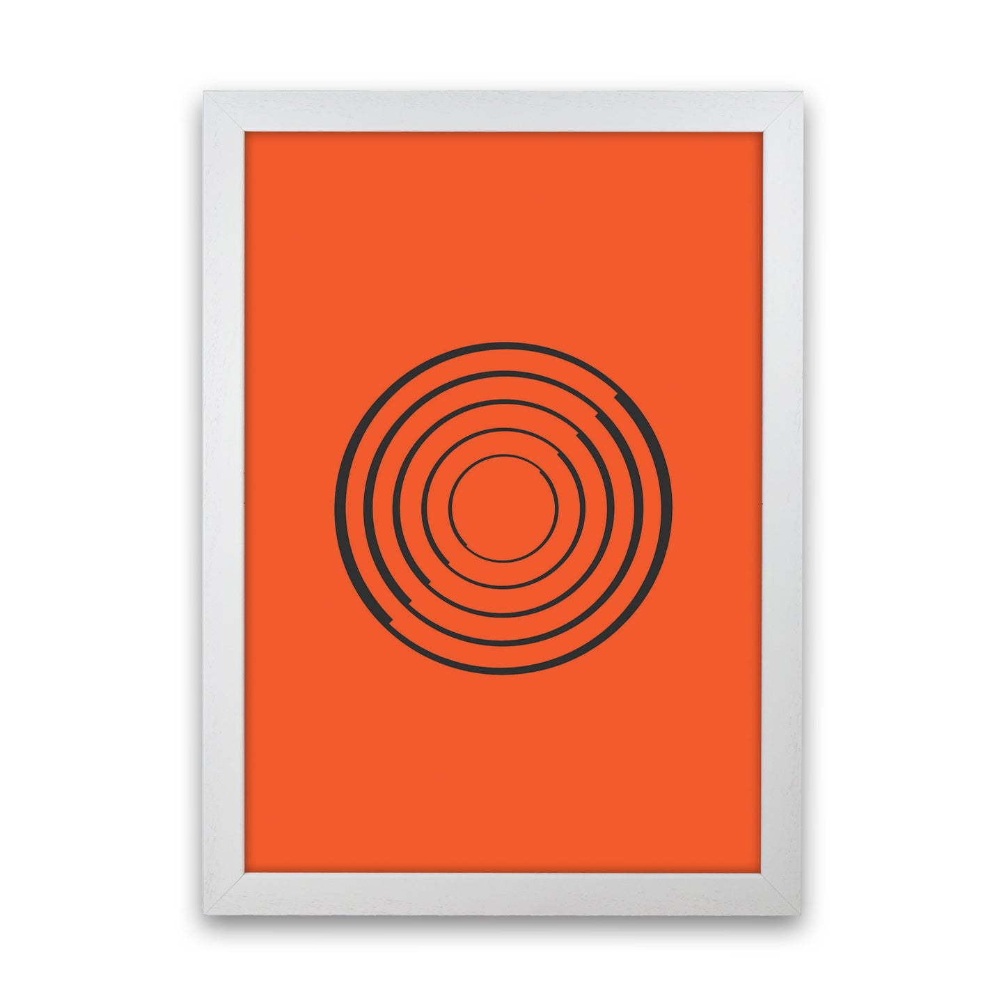 Minimal Geometric Series - 27 Art Print by Jason Stanley White Grain