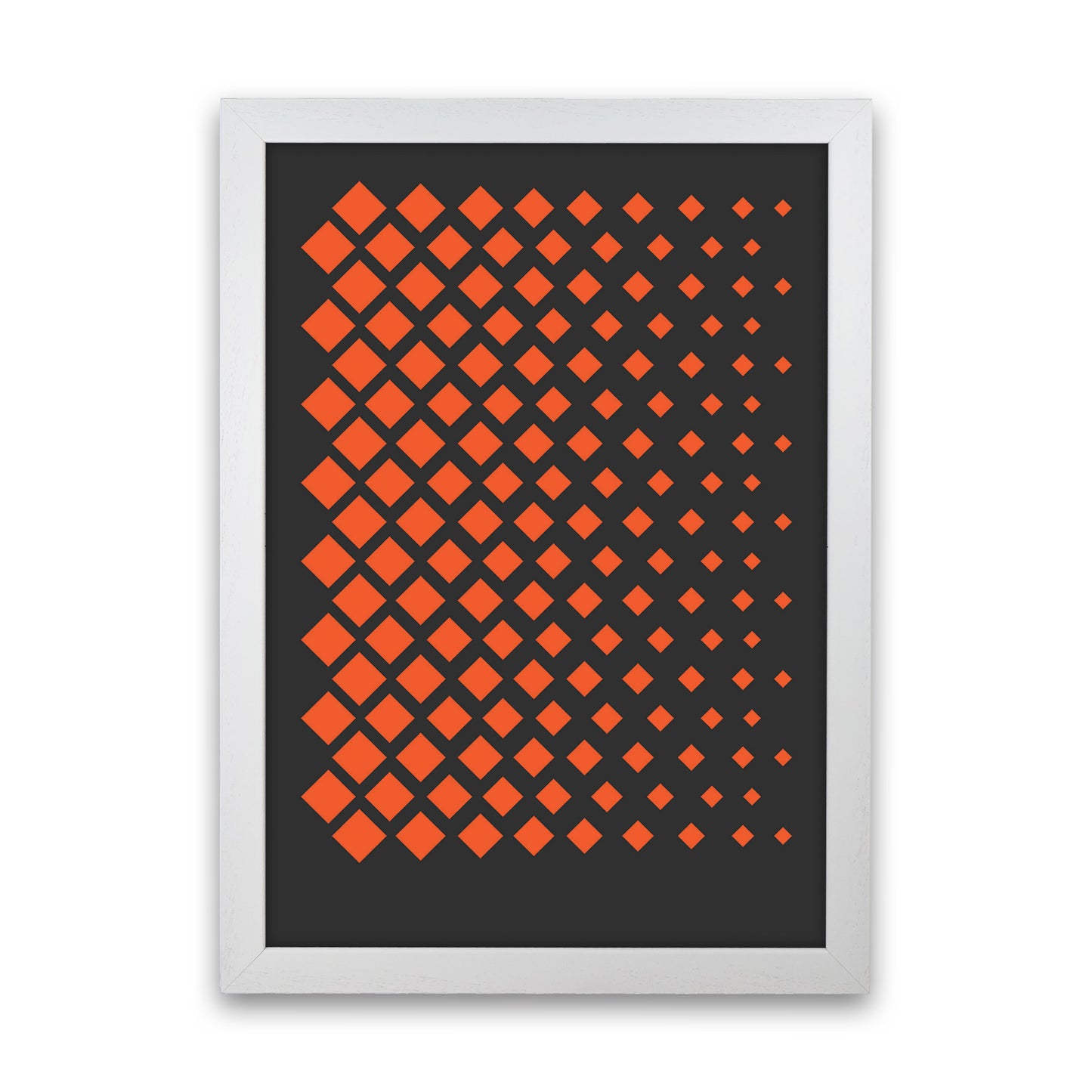 Minimal Geometric Series - 33 Art Print by Jason Stanley White Grain