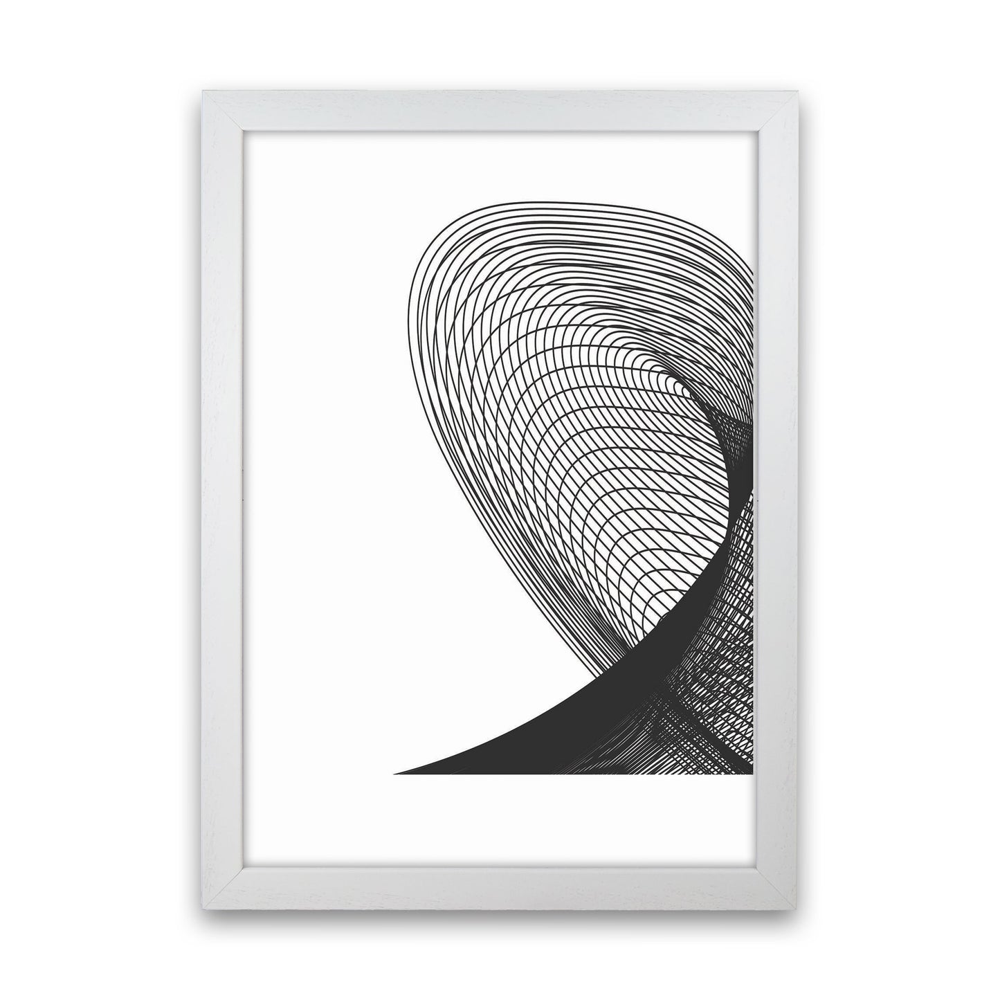 Minimal Geometric Series - 14 Art Print by Jason Stanley White Grain