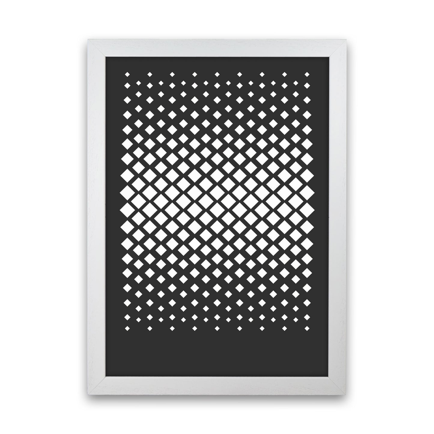 Minimal Geometric Series - 35 Art Print by Jason Stanley White Grain