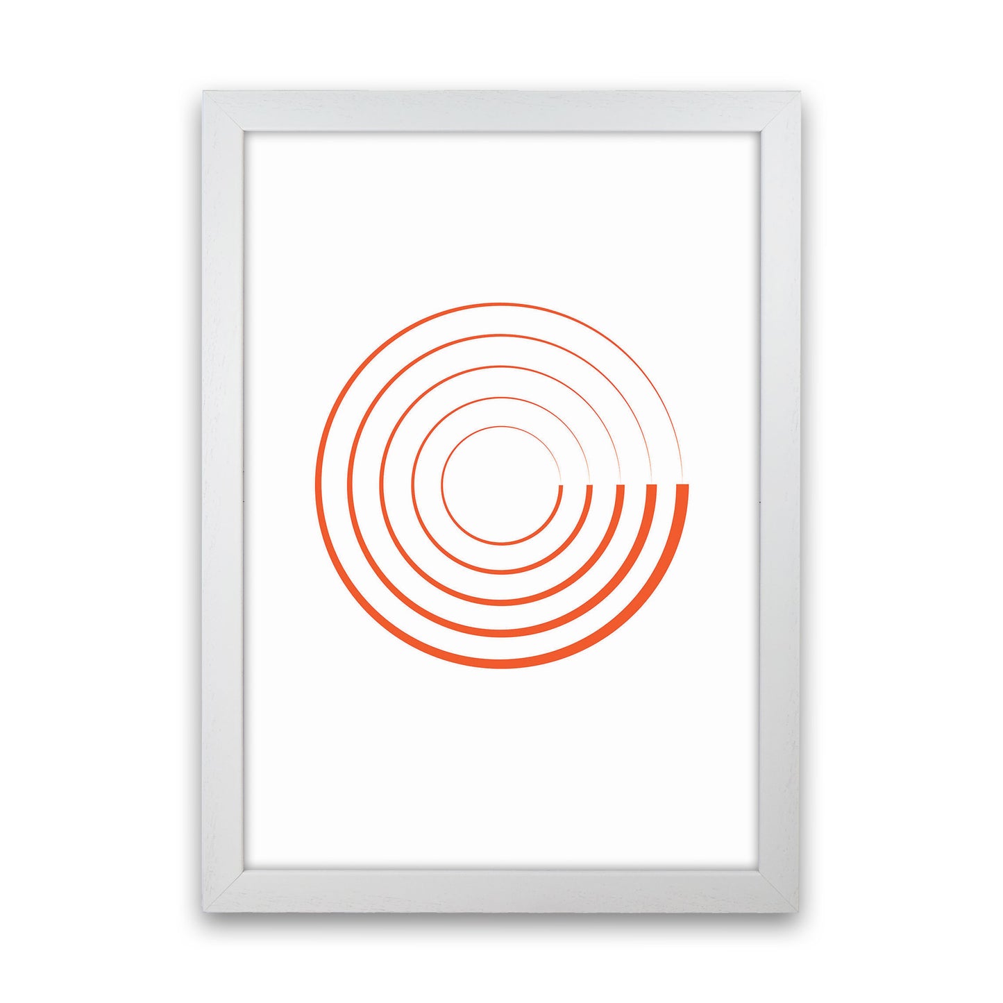 Minimal Geometric Series - 29 Art Print by Jason Stanley White Grain