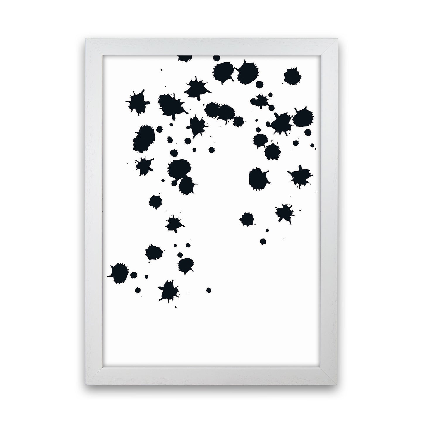 Minimal Geometric Series - 46 Art Print by Jason Stanley White Grain