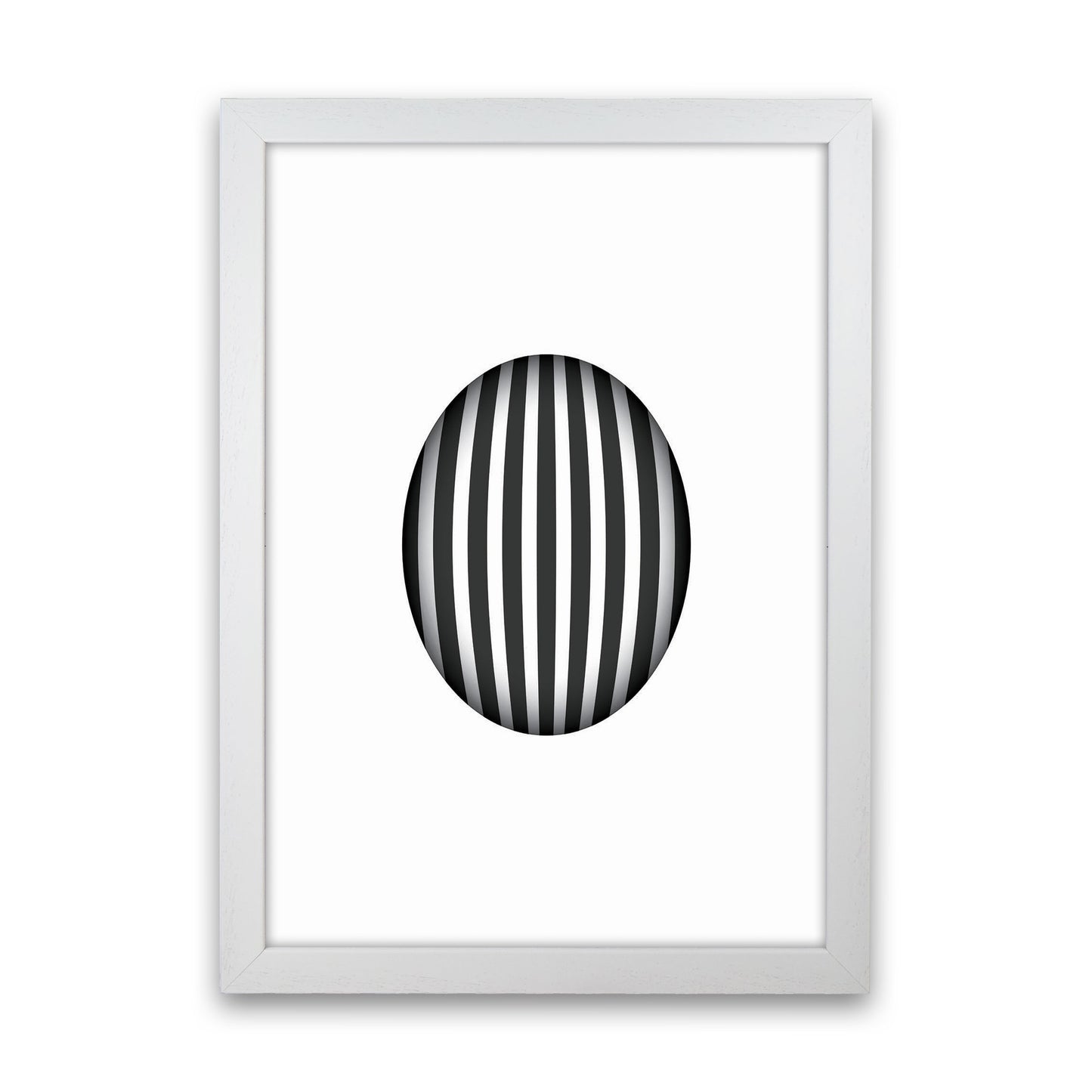 Minimal Geometric Series - 47 Art Print by Jason Stanley White Grain