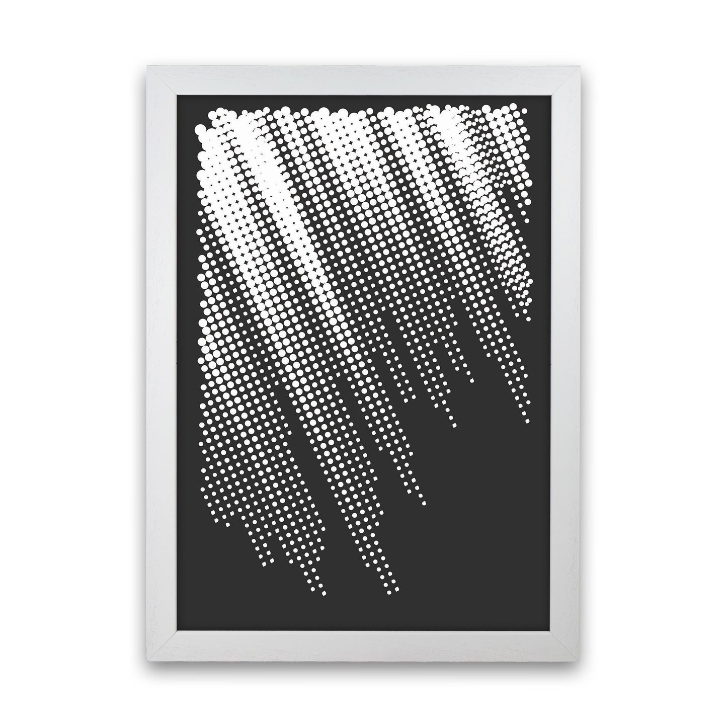 Minimal Geometric Series - 40 Art Print by Jason Stanley White Grain