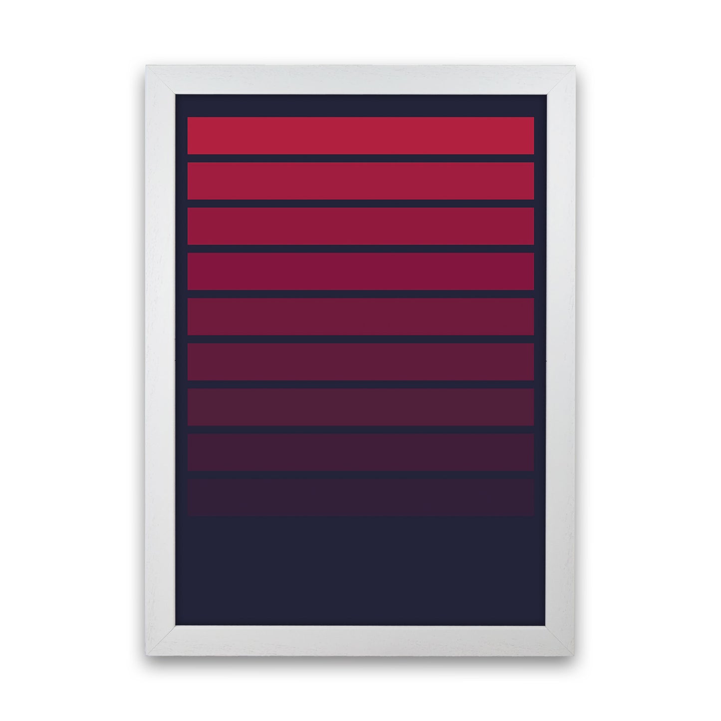 Minimal Geometric Series - 4 Art Print by Jason Stanley White Grain