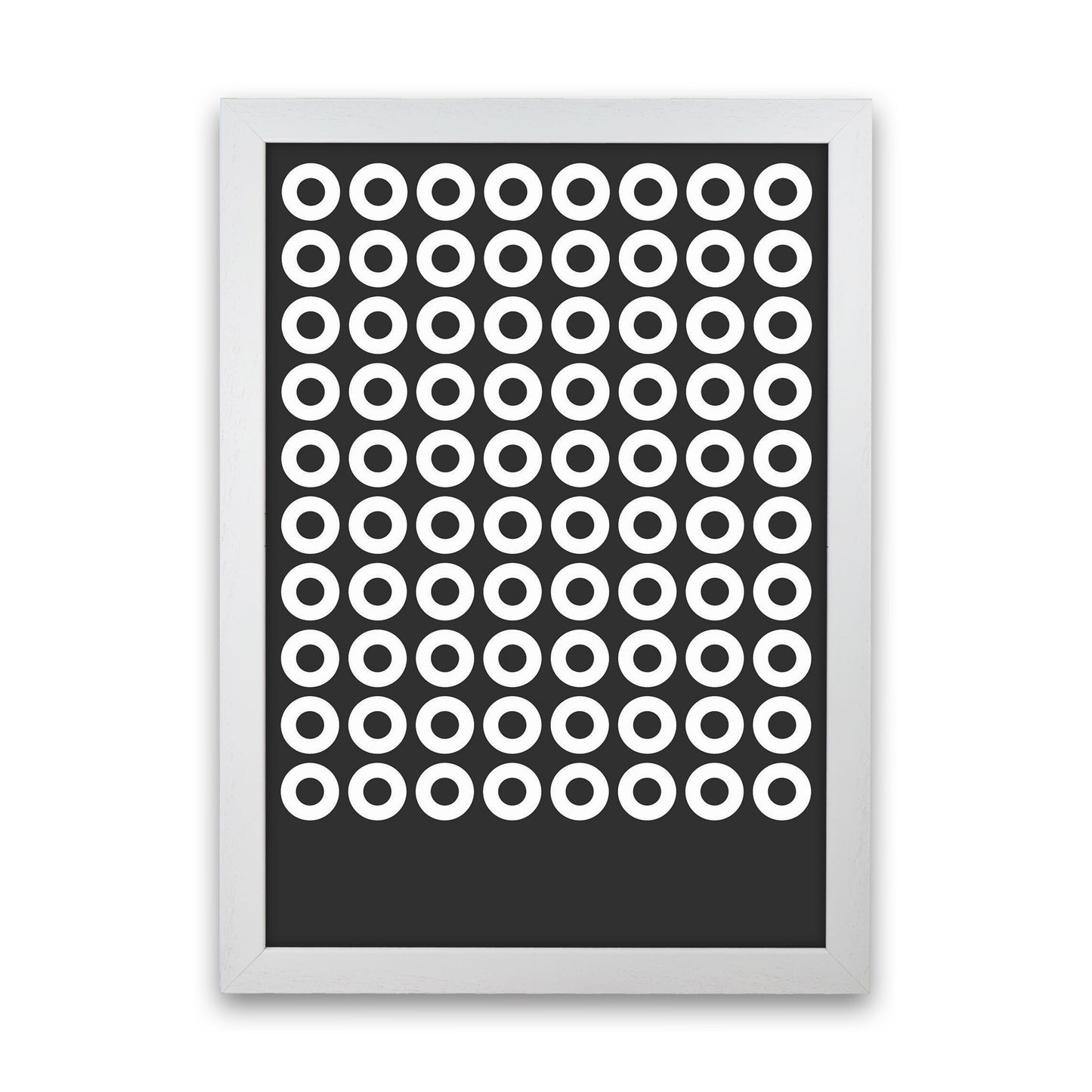 Minimal Geometric Series - 7 Art Print by Jason Stanley White Grain