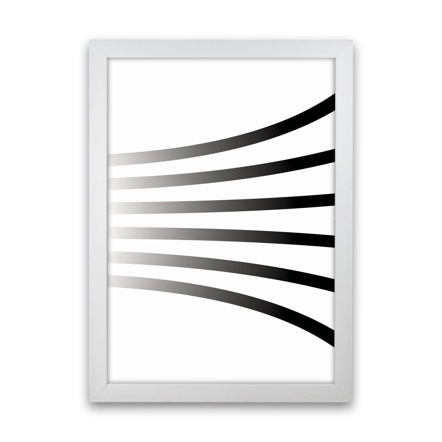 Minimal Geometric Series - 1 Art Print by Jason Stanley White Grain