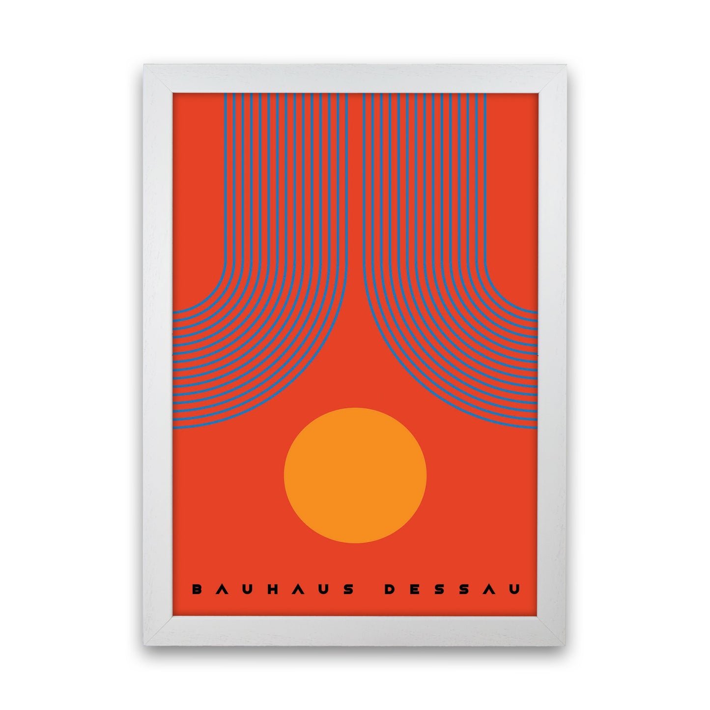Bauhaus Design IIIII Art Print by Jason Stanley White Grain