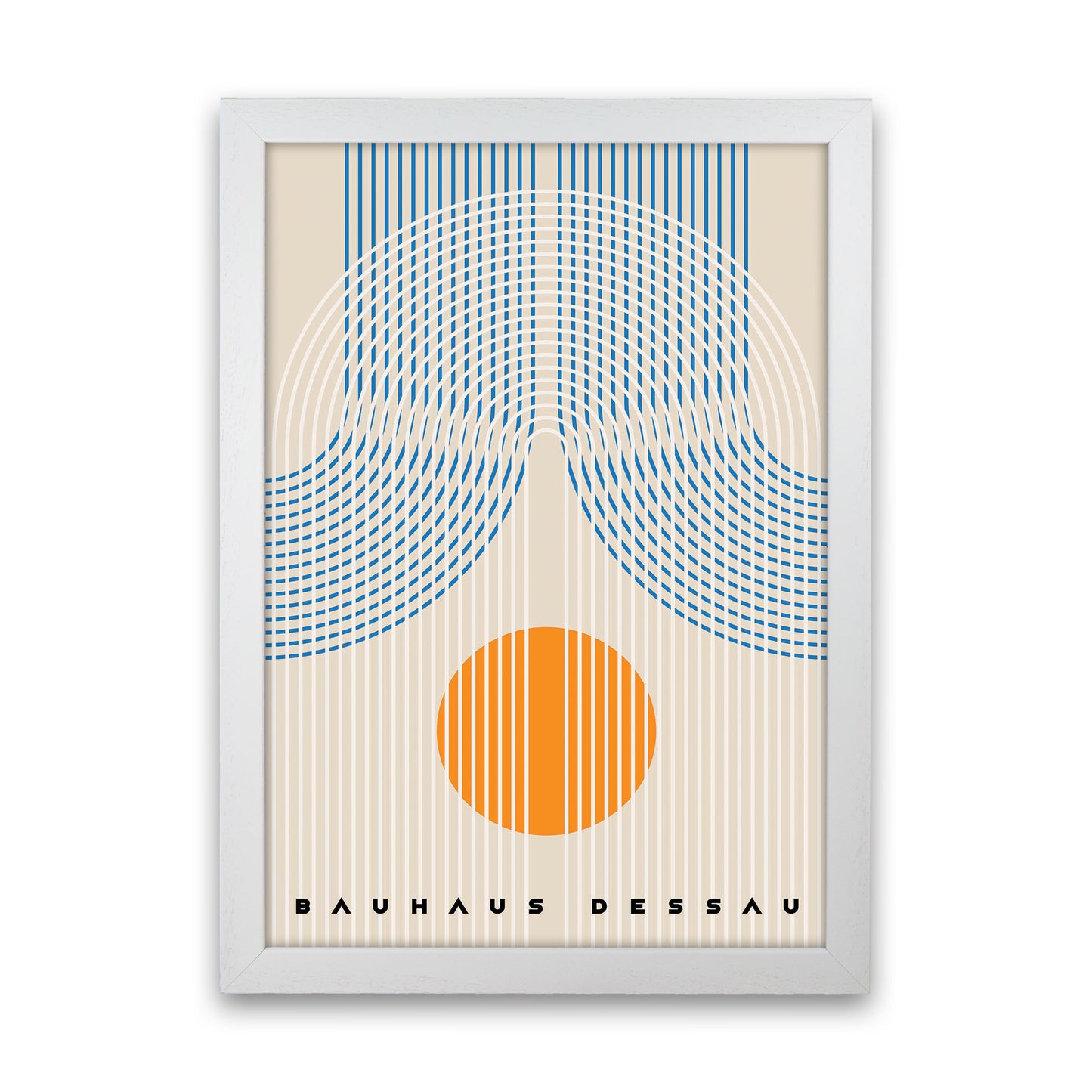 Bauhaus Design IIII Art Print by Jason Stanley White Grain