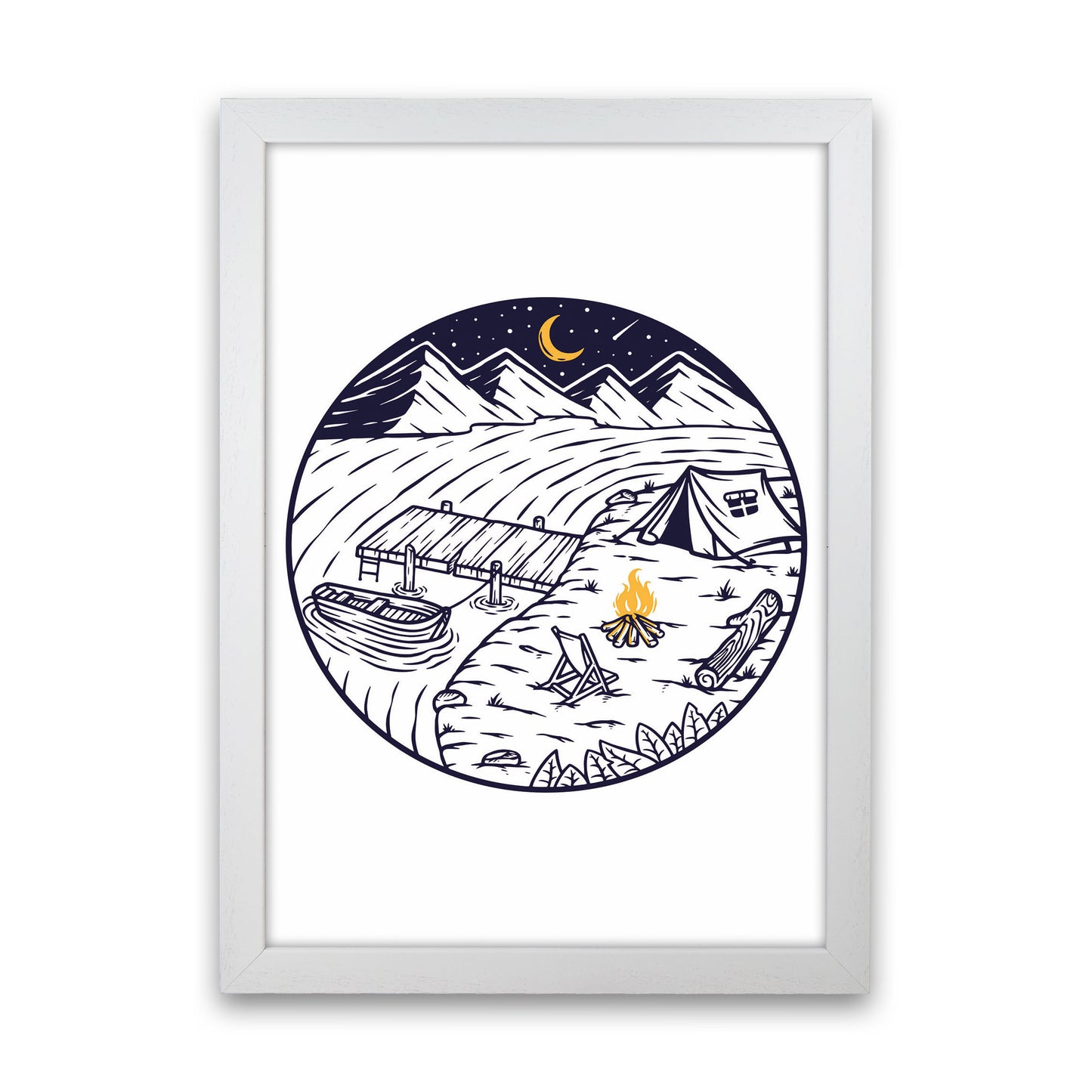 Slice Of Paradise Art Print by Jason Stanley White Grain