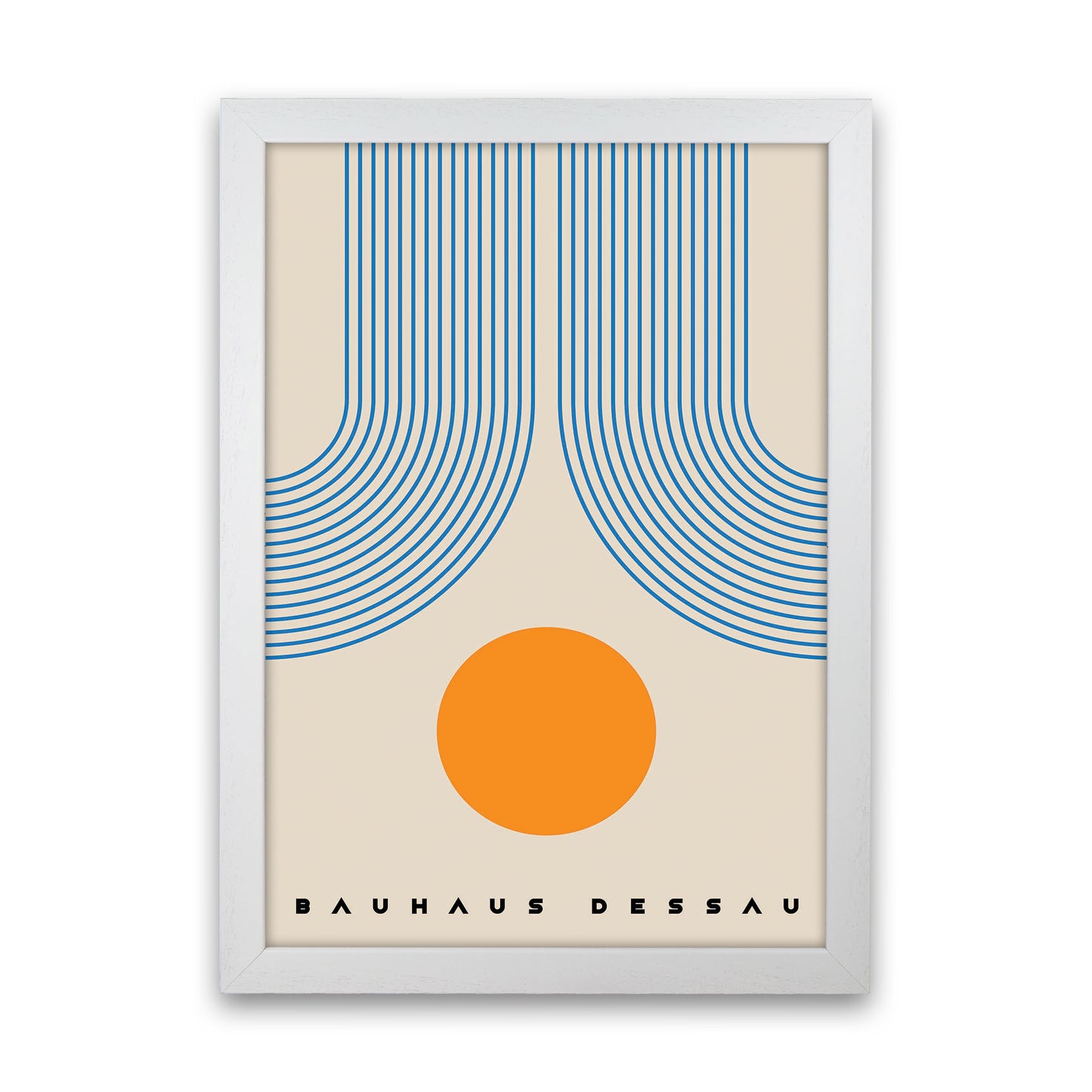 Bauhaus Design III Art Print by Jason Stanley White Grain