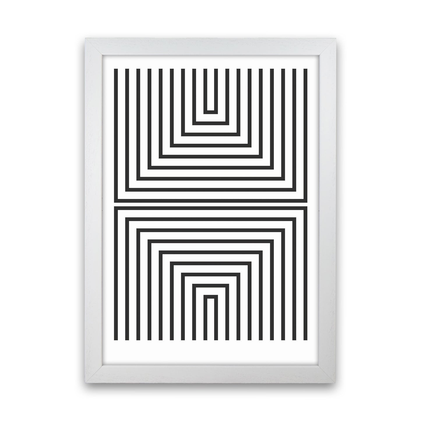 Pattern Series -3 Art Print by Jason Stanley White Grain