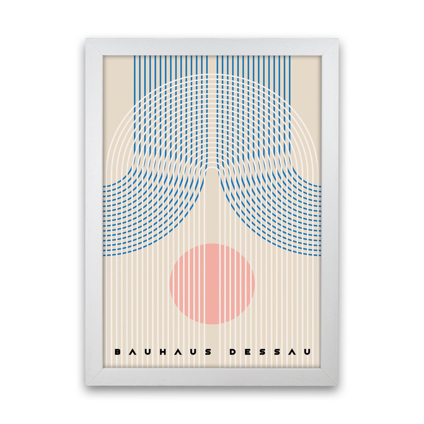Bauhaus Design II Art Print by Jason Stanley White Grain