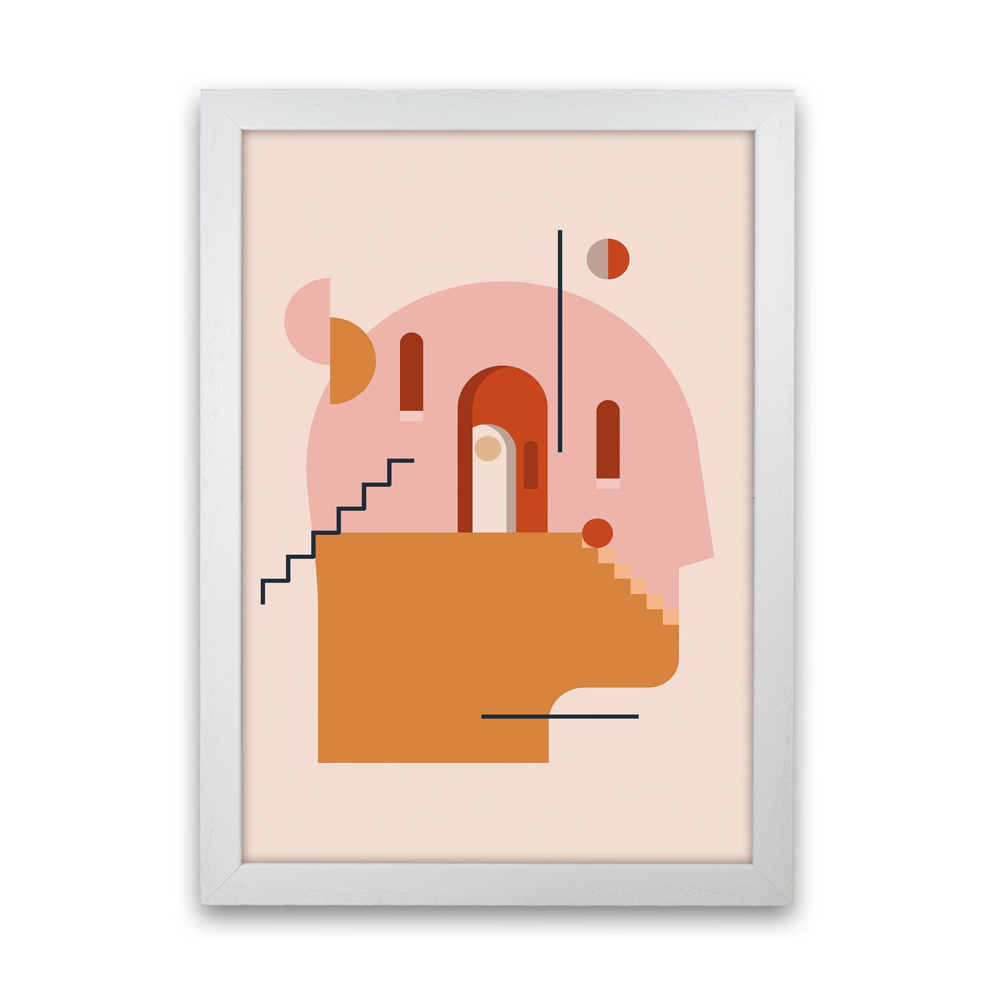 Keep Climbing II Art Print by Jason Stanley White Grain
