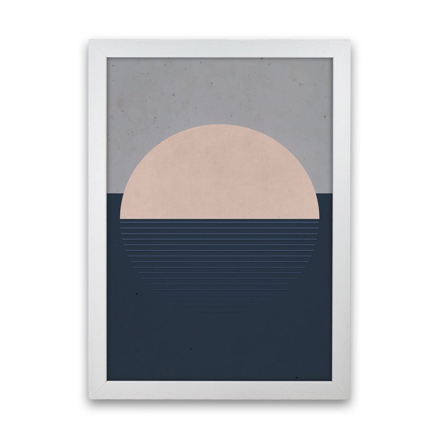 Minimal Vibes 2 Art Print by Jason Stanley White Grain