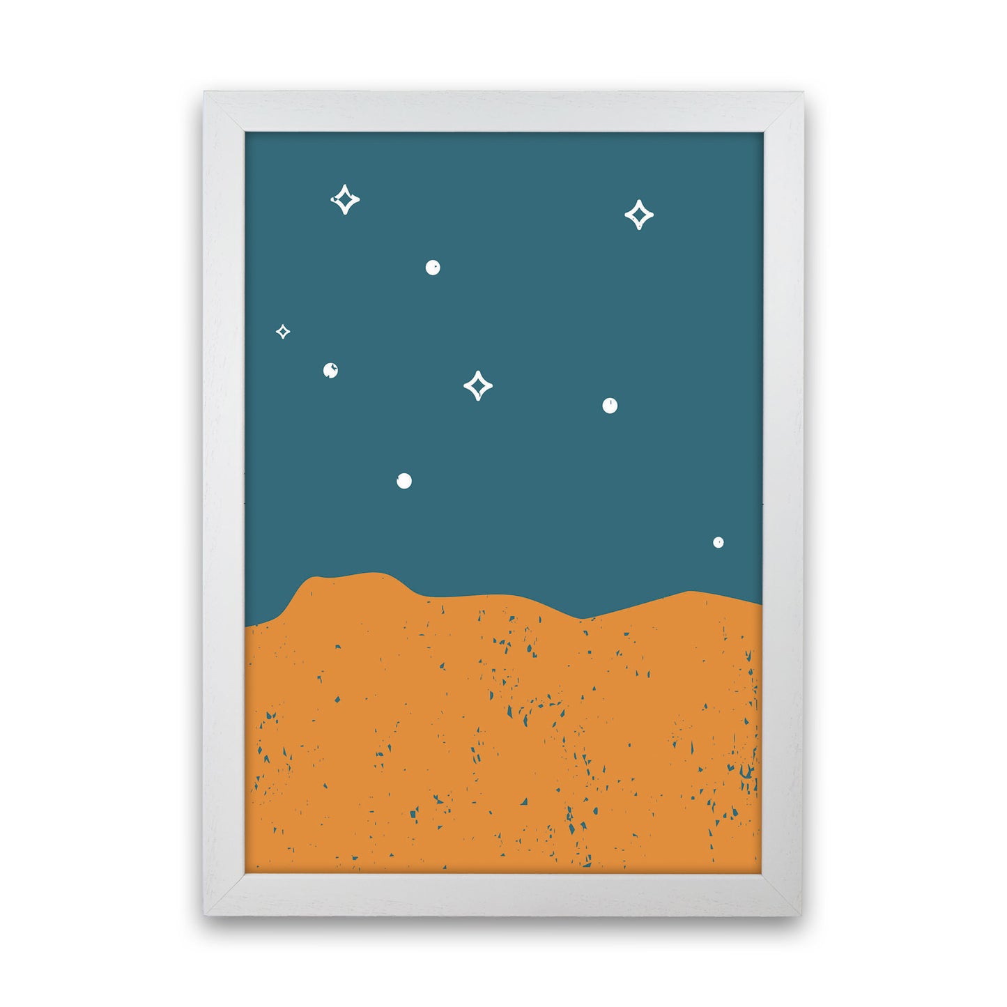 Starry Night II Art Print by Jason Stanley White Grain