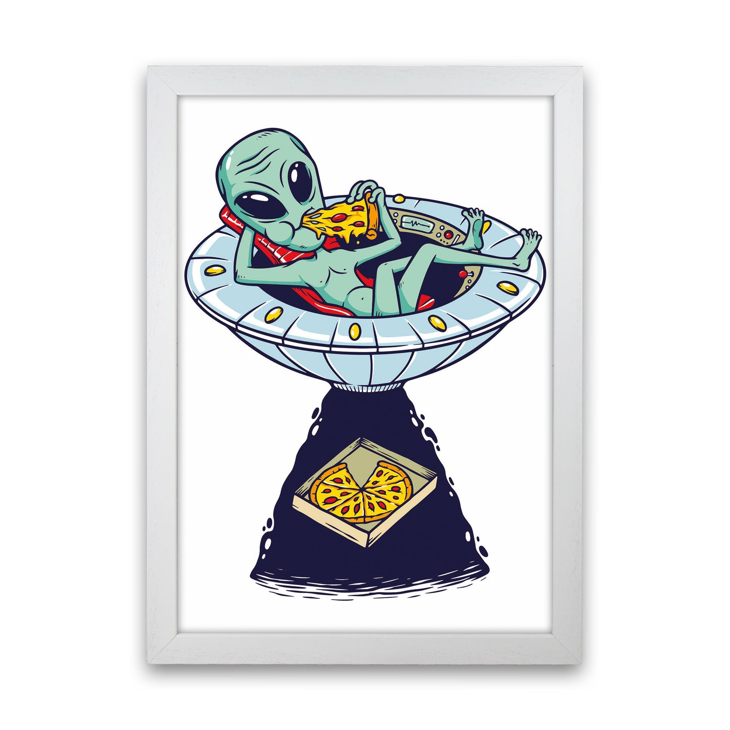 Delivery Please Art Print by Jason Stanley White Grain