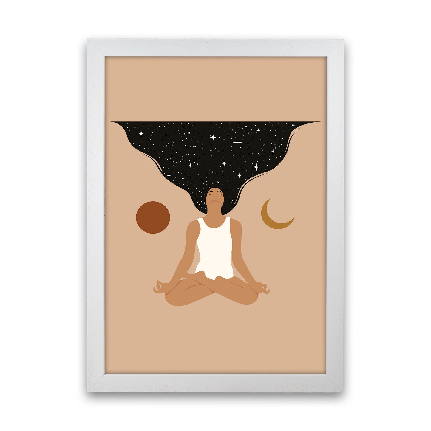 State Of Bliss Art Print by Jason Stanley White Grain