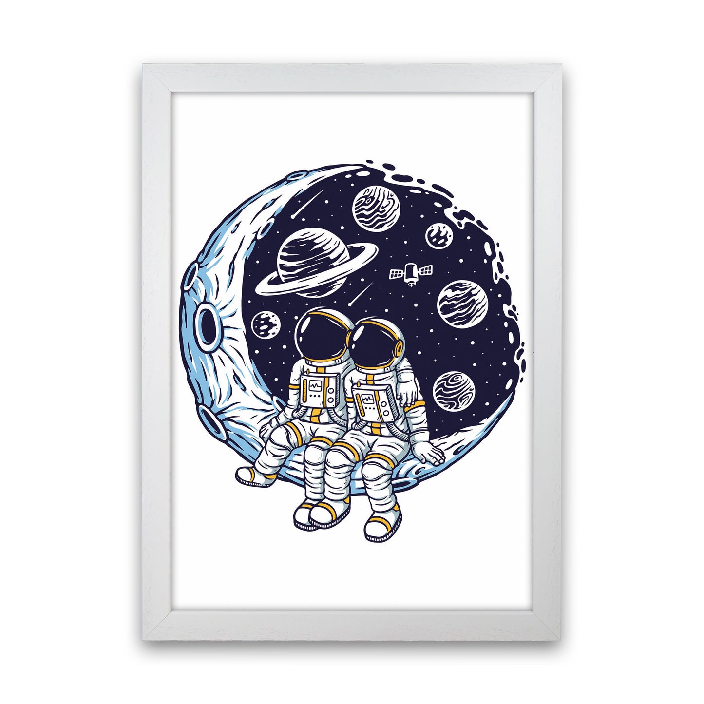 Best Friends Art Print by Jason Stanley White Grain