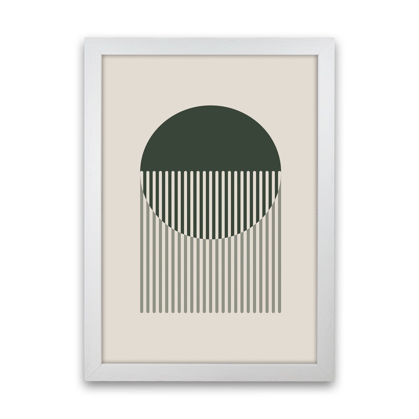 Minimal Abstract Circles IIII Art Print by Jason Stanley White Grain
