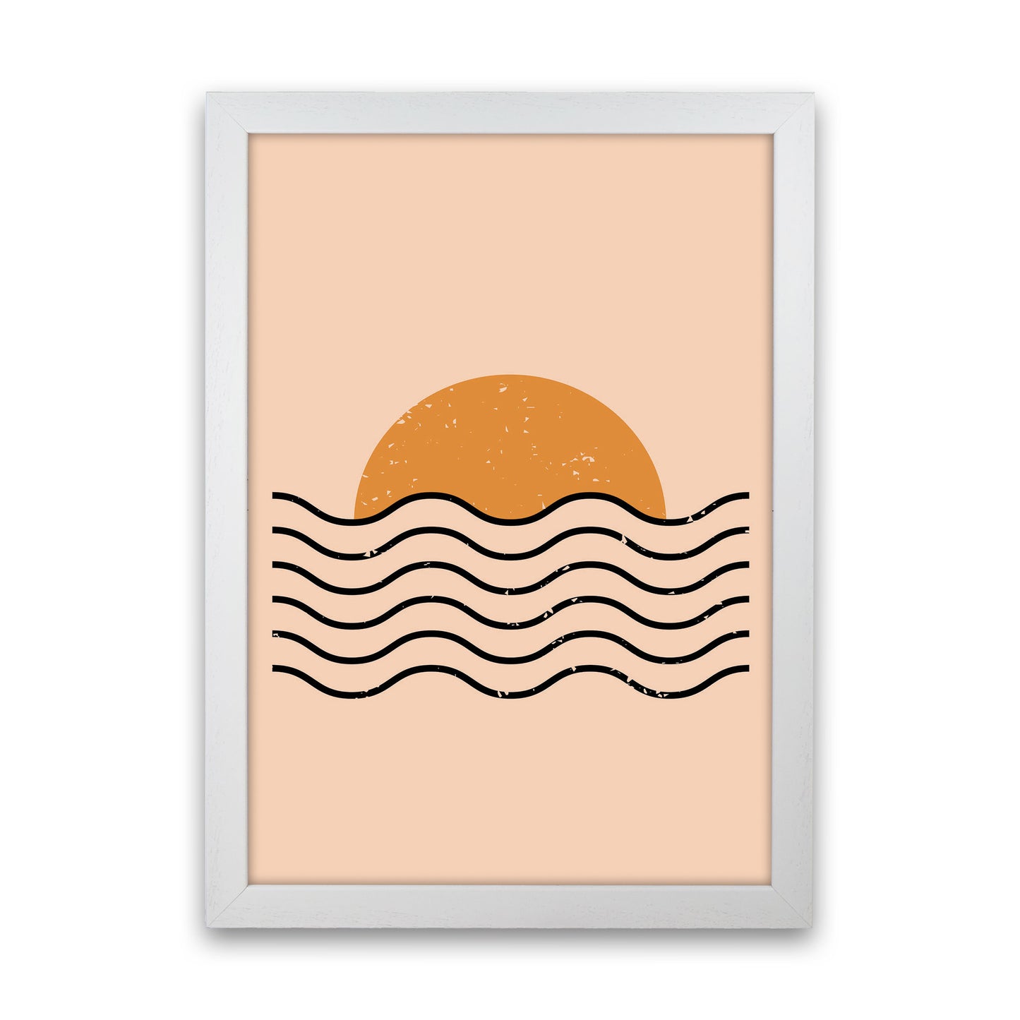 Boho Sunset Art Print by Jason Stanley White Grain