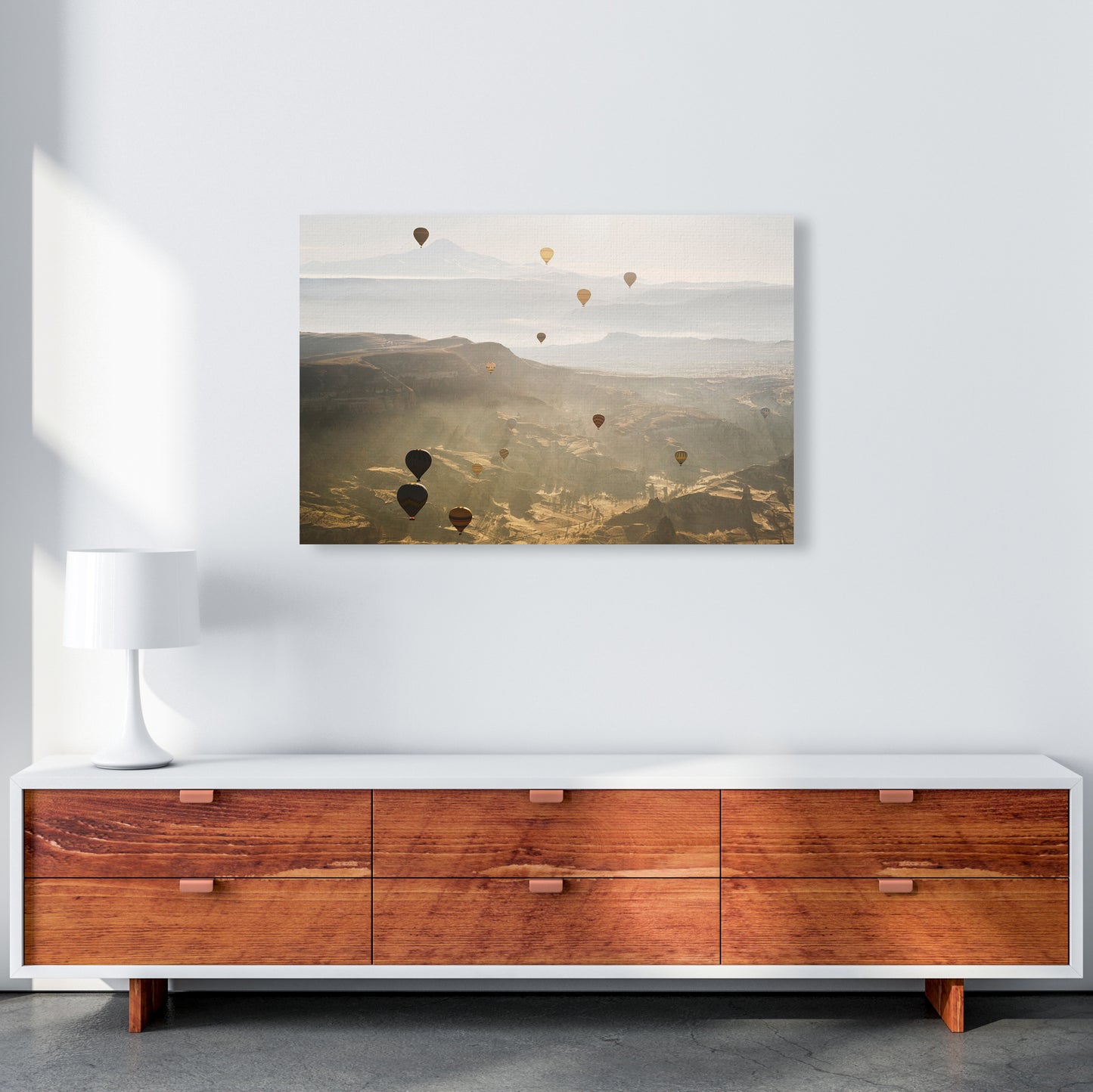 Up Up Away Art Print by Karsten Wrobel A1 Canvas